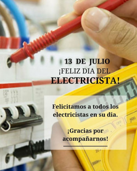 Feliz día del Electricista